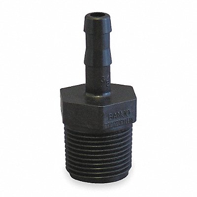 Barbed Hose Fitting Hose ID 3/8 NPT