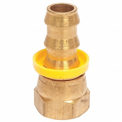 Push on Hose Fitting 1/2 x1/2 BarbxJIC