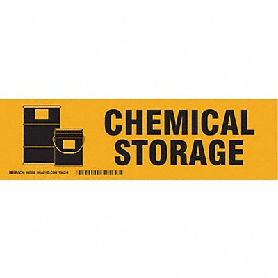 Label 3 1/2 in x 12 in Polyester