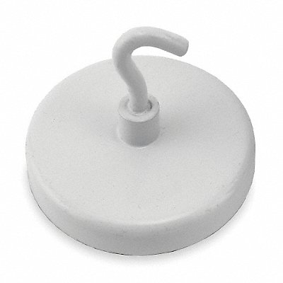 Single Point Hook White Ceramic 26 lb.