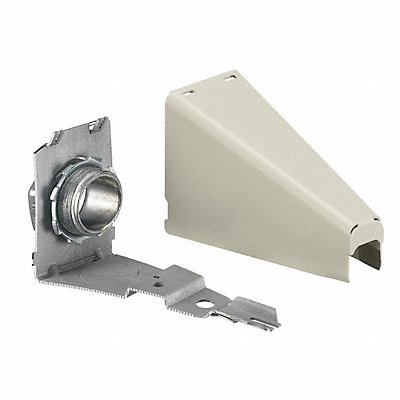 Entrance Connector Ivory Steel