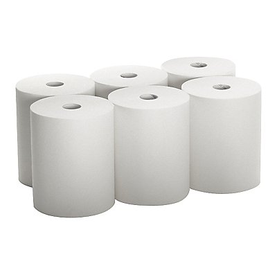 Paper Towel Roll 800 White 89470 PK6