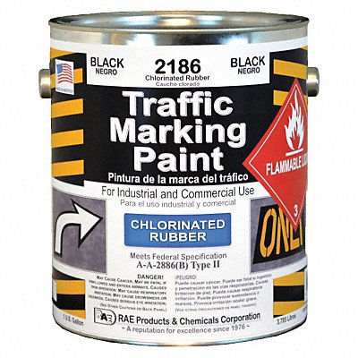 Traffic Zone Marking Paint 1 gal Black