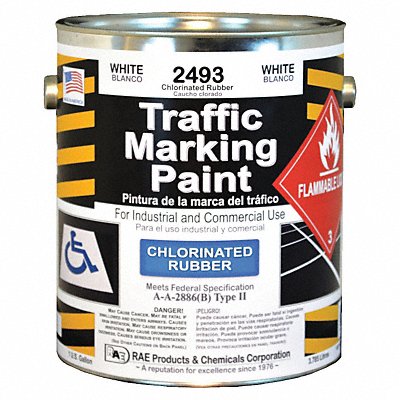 Traffic Zone Marking Paint 1 gal White