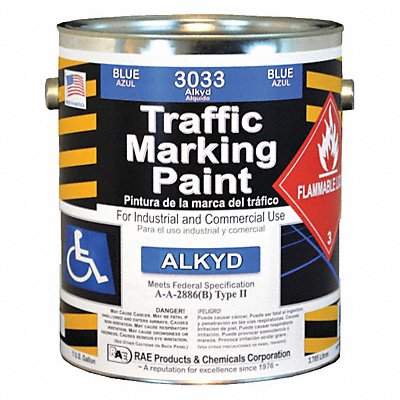 Traffic Zone Marking Paint 1 gal Blue