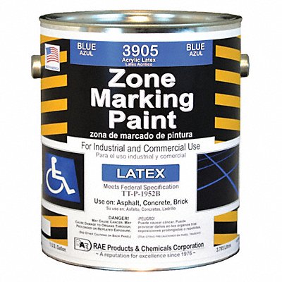 Traffic Zone Marking Paint 1 gal Blue