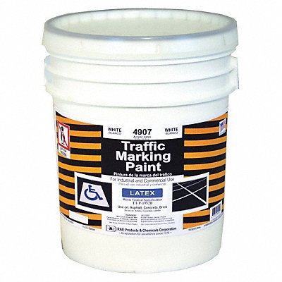 Traffic Zone Marking Paint 5 gal White