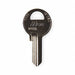 Key Blank Brass Master Padlock PK10