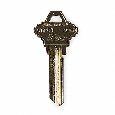 Key Blank Brass Schlage Lock PK10