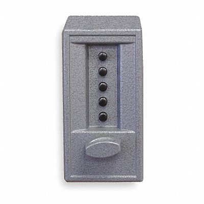 Push Button Lock Entry Gray Powder Paint