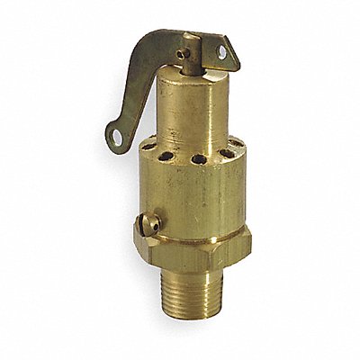 Safety Relief Valve 3/8 In 25 psi Brass