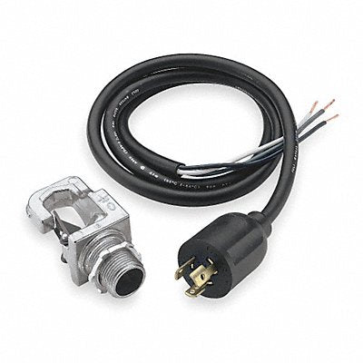 HIDFix HookCordPlug 277V 3ftL 1 3/4 W