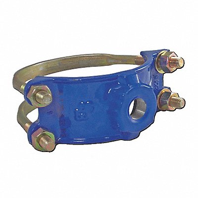 Saddle Clamp 4 Pipe Size 1 NPT Outlet