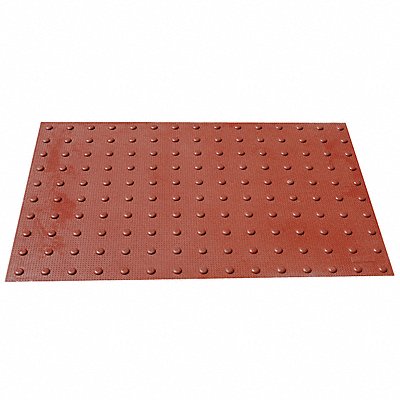 Retrofit ADA Warning Pad Brick Red 3x2ft