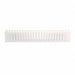 Wire Duct Wide Slot White 2.25 W x 4 D