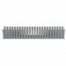 Wire Duct Wide Slot Gray 3.25 W x 4 D