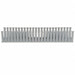 Wire Duct Wide Slot Gray 4.25 W x 4 D