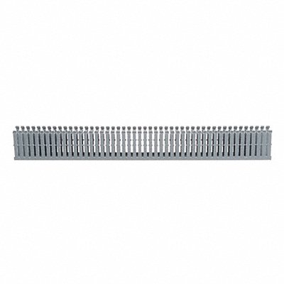 Wire Duct Narrow Slot Gray 1.26 W x 3 D