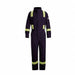 H0471 FR Coverall Reflective Trim Navy L HRC1