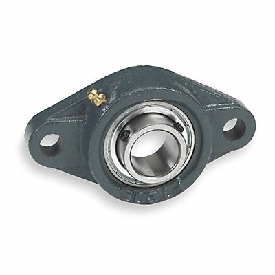 2 Bolt Flange Bearing Ball 1 3/8in Bore