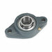 2 Bolt Flange Bearing Ball 3/4in Bore