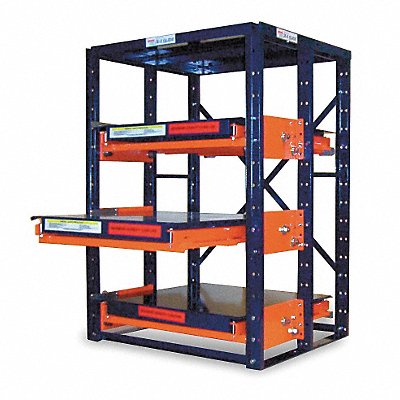 Roll Out Shelving 48inx72inx48in Starter