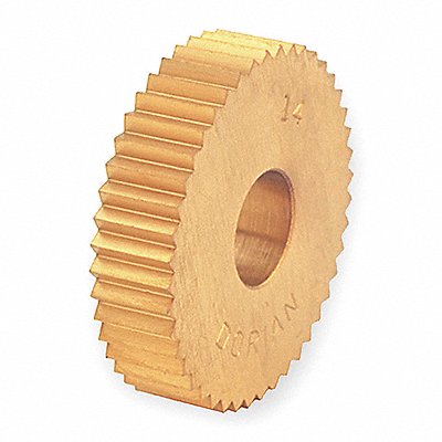 Knurl Wheel Straight HSS