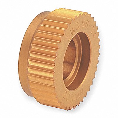 Knurl Wheel Straight HSS