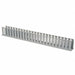 Wire Duct Wide Slot Gray 1.75 W x 3.12 D