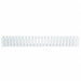 Wire Duct Wide Slot White 1.75 W x 3 D