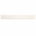 Wire Duct Wide Slot White 1.26 W x 3 D