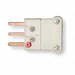 Thermocouple Plug Cu White Mini 3Pin QD