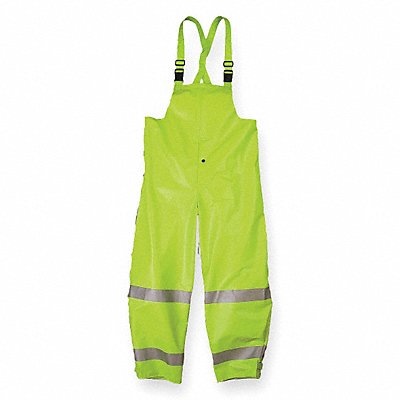 Arc Flash Rain Overall Cat 1 Ylw/Grn M