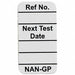 Nanotag(tm) Insr 1-1/4 x 5/8 In PK100