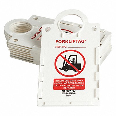 Tag Holder 11 1/4in H 6in W Plastic PK10