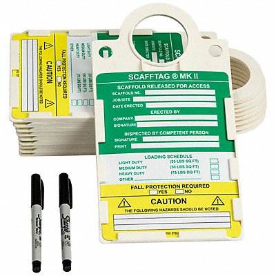 Tag Holder 11 1/2 in H 6 in W PVC