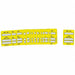 Microtag(r) Inspection Insr Yel/Bk PK100