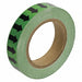 D3612 Arrow Tape Green 1in W 90ft Roll L