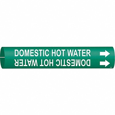 Pipe Marker Domestic Hot Water