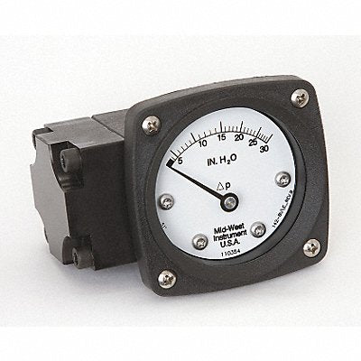 D0756 Pressure Gauge 0 to 30 In H2O