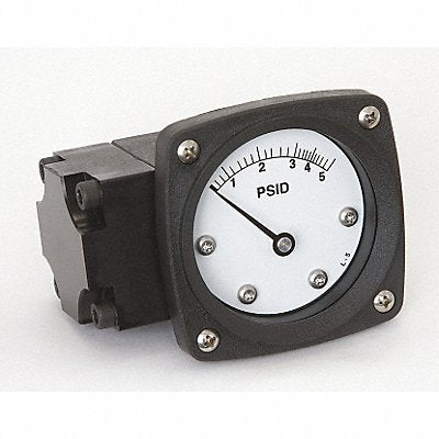 D0756 Pressure Gauge 0 to 5 psi