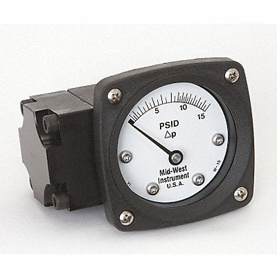 D0756 Pressure Gauge 0 to 15 psi