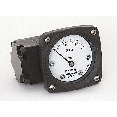 D0756 Pressure Gauge 0 to 25 psi