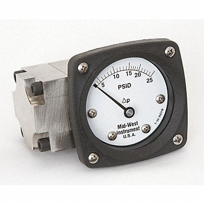 D0757 Pressure Gauge 0 to 25 psi