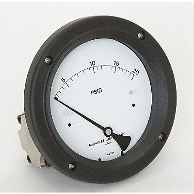 D0759 Pressure Gauge 0 to 20 psi