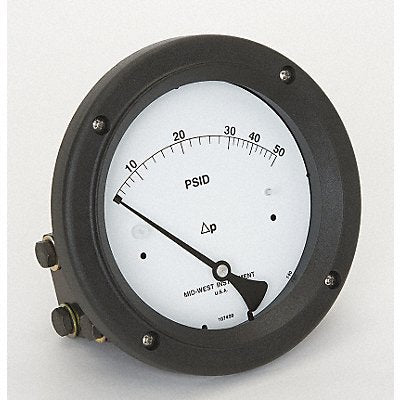 D0751 Pressure Gauge 0 to 50 psi