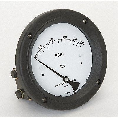 D0752 Pressure Gauge 0 to 100 psi