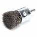 Crimped Wire End Brush Steel 1 In.