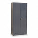 F8645 Storage Cabinet 72 x36 x18 Gray 4Shlv