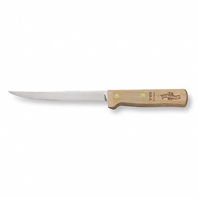 Boning Knife 6 in Blade Brown Handle